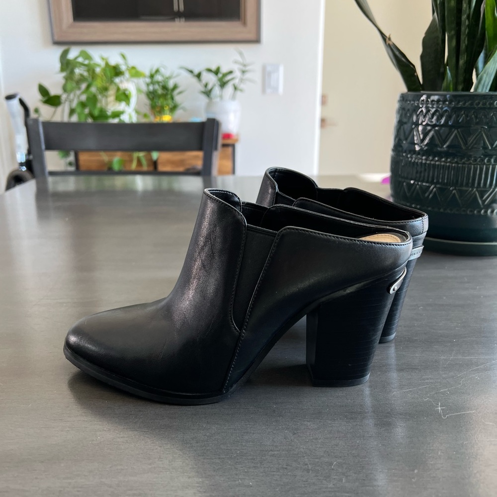 Michael Kors open back booties! Gently worn. :)